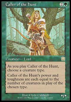 Caller of the Hunt (Mercadian Masques) Near Mint