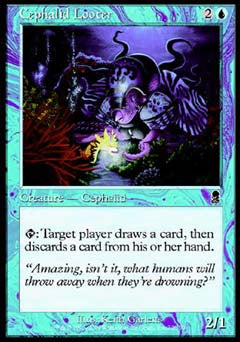 Cephalid Looter (Odyssey) Near Mint Foil Japanese