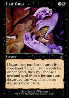 Last Rites (Odyssey) Near Mint Foil