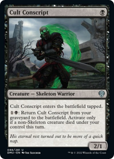 Cult Conscript (Dominaria United) Near Mint