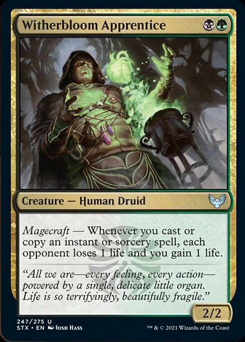 Witherbloom Apprentice (Strixhaven) Near Mint