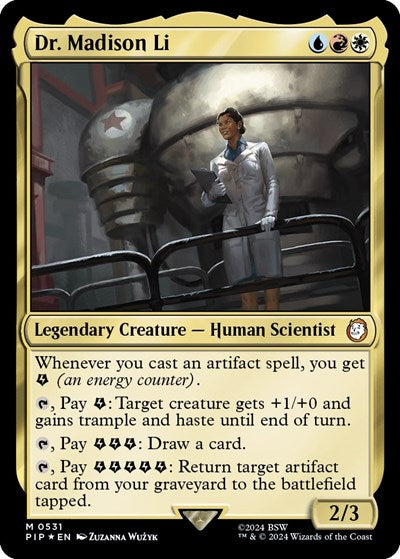 Dr. Madison Li (Surge Foil) (Universes Beyond: Fallout) Near Mint