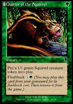 Chatter of the Squirrel (Odyssey) Near Mint