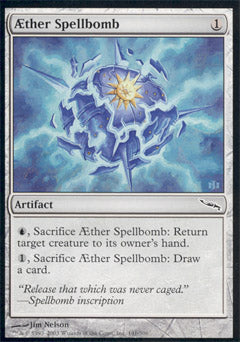 Aether Spellbomb (Mirrodin) Light Play Foil