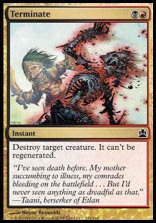 Terminate (Commander) Near Mint