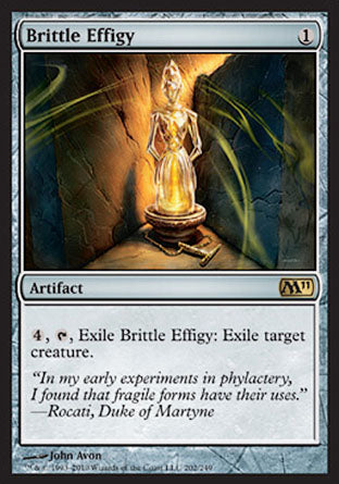 Brittle Effigy (Magic 2011 Core Set) Near Mint Foil