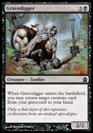 Gravedigger (Commander) Near Mint