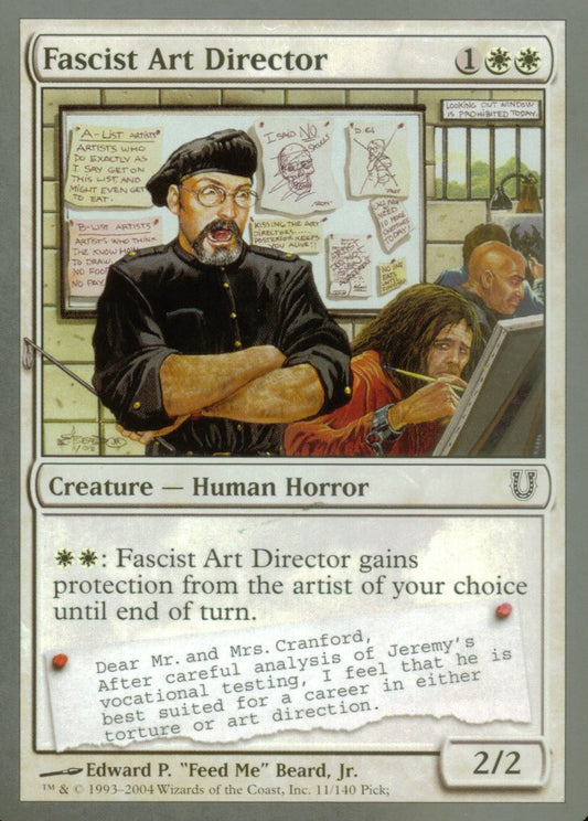 Fascist Art Director (Unhinged) Light Play