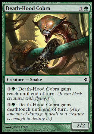 Death-Hood Cobra (New Phyrexia) Near Mint Japanese