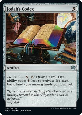 Jodah's Codex (Dominaria United) Near Mint Foil