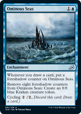 Ominous Seas (Ikoria: Lair of Behemoths) Near Mint Foil