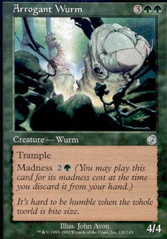 Arrogant Wurm (Torment) Near Mint Simplified Chinese
