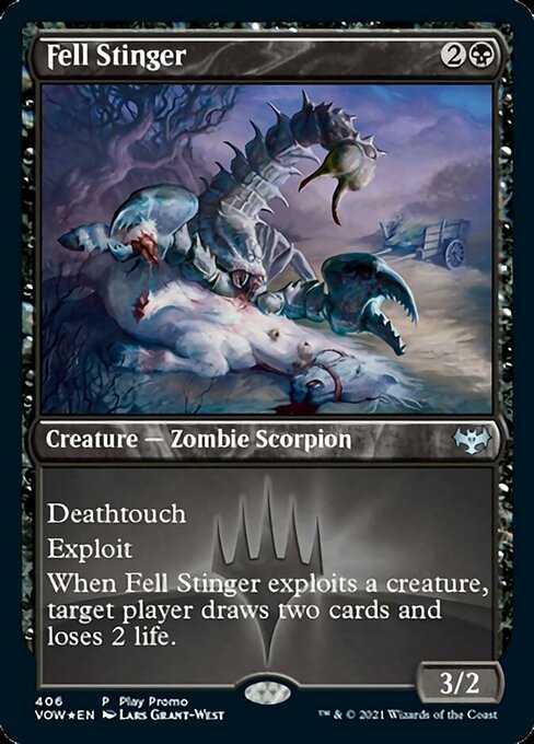 Fell Stinger (Promo Pack) (Innistrad: Crimson Vow) Near Mint