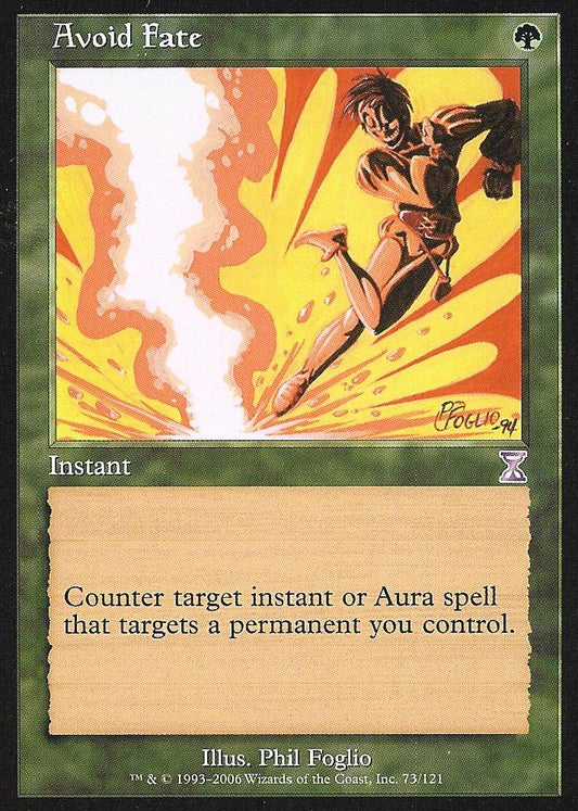 Avoid Fate (Time Spiral Time Shifted) Light Play Russian