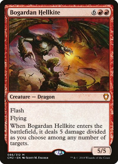 Bogardan Hellkite (Commander Anthology Volume II) Near Mint