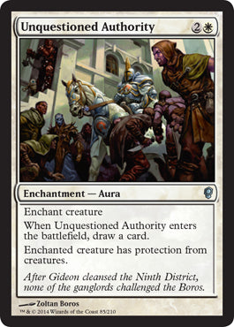 Unquestioned Authority (Conspiracy) Near Mint