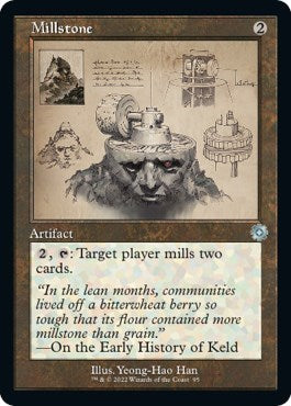 Millstone (Schematic) (The Brothers' War: Retro Frame Artifacts) Near Mint