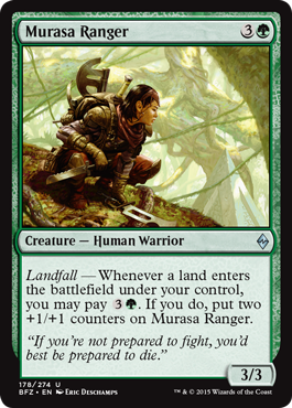 Murasa Ranger (Battle for Zendikar) Near Mint Foil