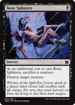 Bone Splinters (Modern Masters 2015) Near Mint Foil