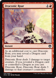 Draconic Roar (Iconic Masters) Near Mint