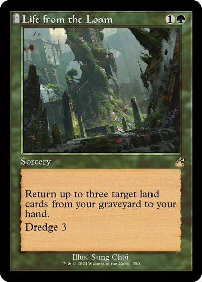 Life from the Loam (Retro Frame) (Ravnica Remastered) Near Mint