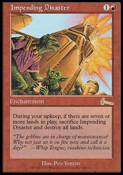 Impending Disaster (Urza's Legacy) Near Mint
