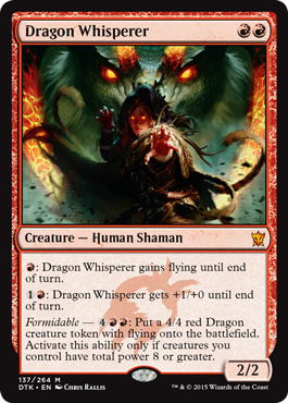 Dragon Whisperer (Dragons of Tarkir) Near Mint