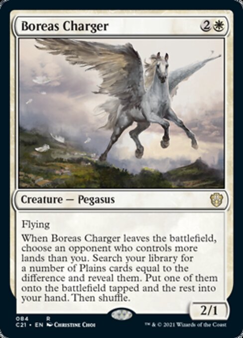 Boreas Charger (Commander 2021 Strixhaven) Near Mint