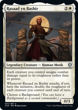 Rasaad yn Bashir (Commander Legends: Battle for Baldur's Gate) Near Mint