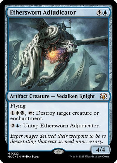 Ethersworn Adjudicator (Commander: March of the Machine) Near Mint