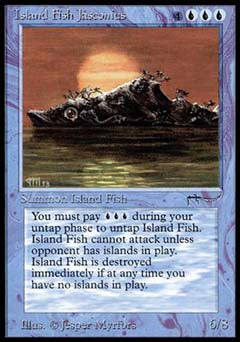 Island Fish Jasconius (Arabian Nights) Near Mint