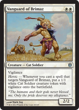 Vanguard of Brimaz (Born of the Gods) Near Mint