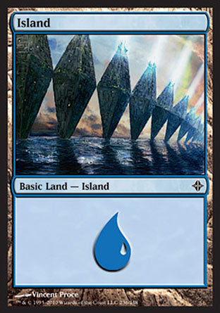 Island (236) (Rise of the Eldrazi) Near Mint