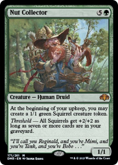 Nut Collector (Dominaria Remastered) Near Mint Foil