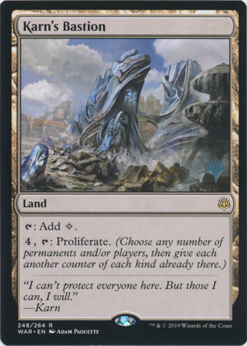 Karn's Bastion (Promo Pack) Near Mint Foil