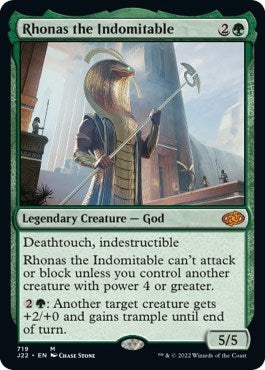 Rhonas the Indomitable (Jumpstart 2022) Near Mint