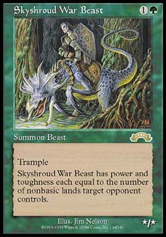 Skyshroud War Beast (Exodus) Light Play Korean