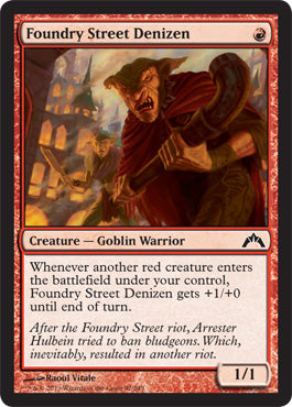 Foundry Street Denizen (Gatecrash) Near Mint Foil