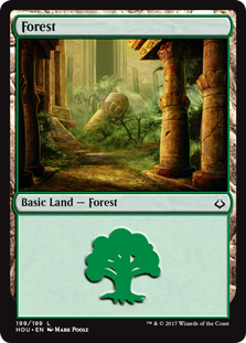 Forest (199) (Hour of Devastation) Near Mint