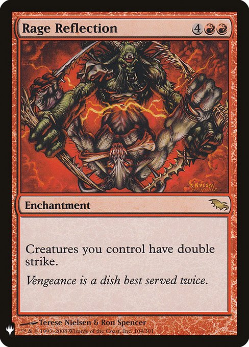 Rage Reflection (Mystery Booster) Near Mint