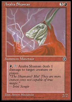 Anaba Shaman (1) (Homelands) Good