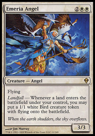 Emeria Angel (Zendikar) Near Mint Foil