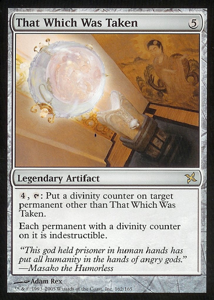 That Which Was Taken (Betrayers of Kamigawa) Near Mint Foil
