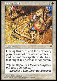 Peace Talks (Visions) Near Mint