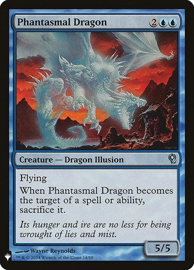 Phantasmal Dragon (Mystery Booster) Near Mint