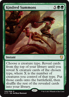 Kindred Summons (Commander 2017) Near Mint