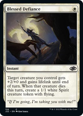 Blessed Defiance (Jumpstart 2022) Near Mint