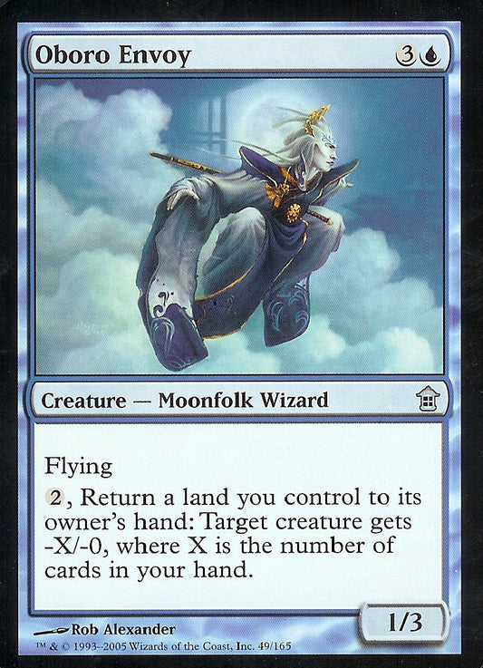 Oboro Envoy (Saviors of Kamigawa) Light Play