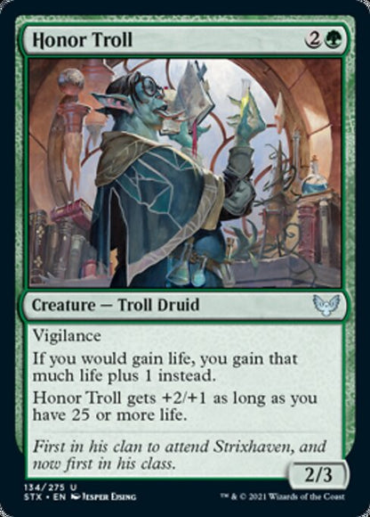 Honor Troll (Strixhaven) Near Mint Foil