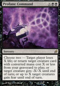 Profane Command (Lorwyn) Light Play